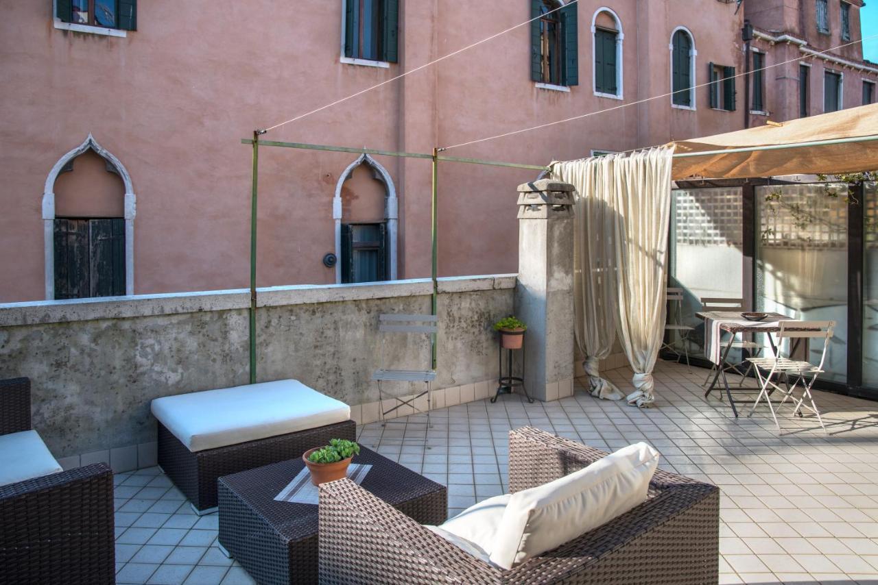 Tre Sestieri Terrace Canal View Gasthof Venedig
